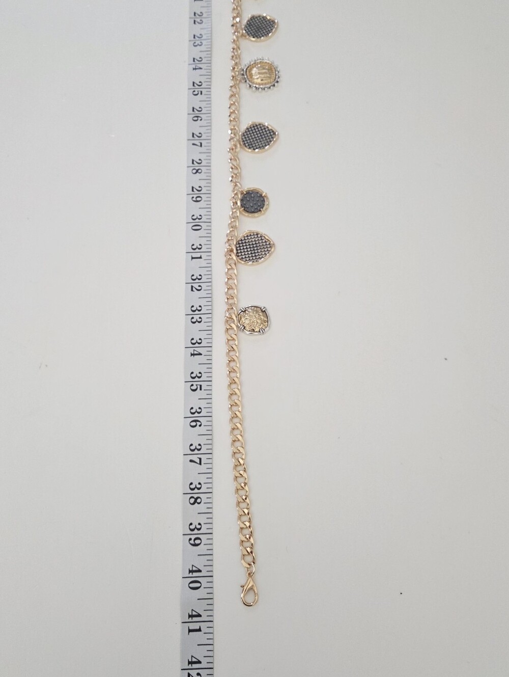 Gold Chain Belt With Coin Decor - Picture 7 of 7